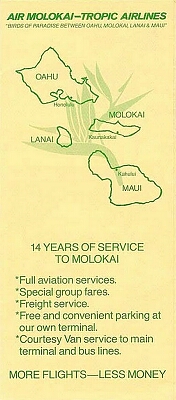 air molokai tropic airlines